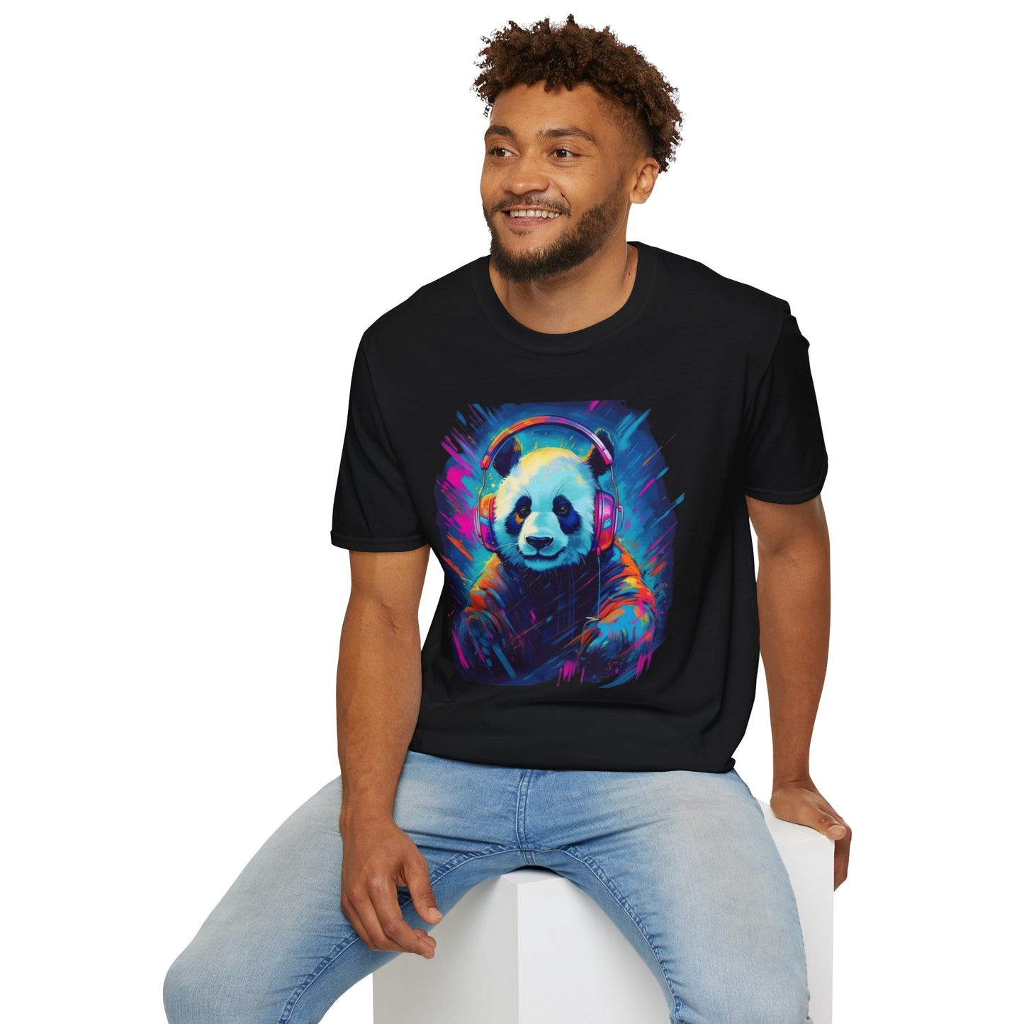 Animals Tees, Funny Animals Shirt, T Shirts with Funny Animals, T-Shirt with Panda, Panda Tees