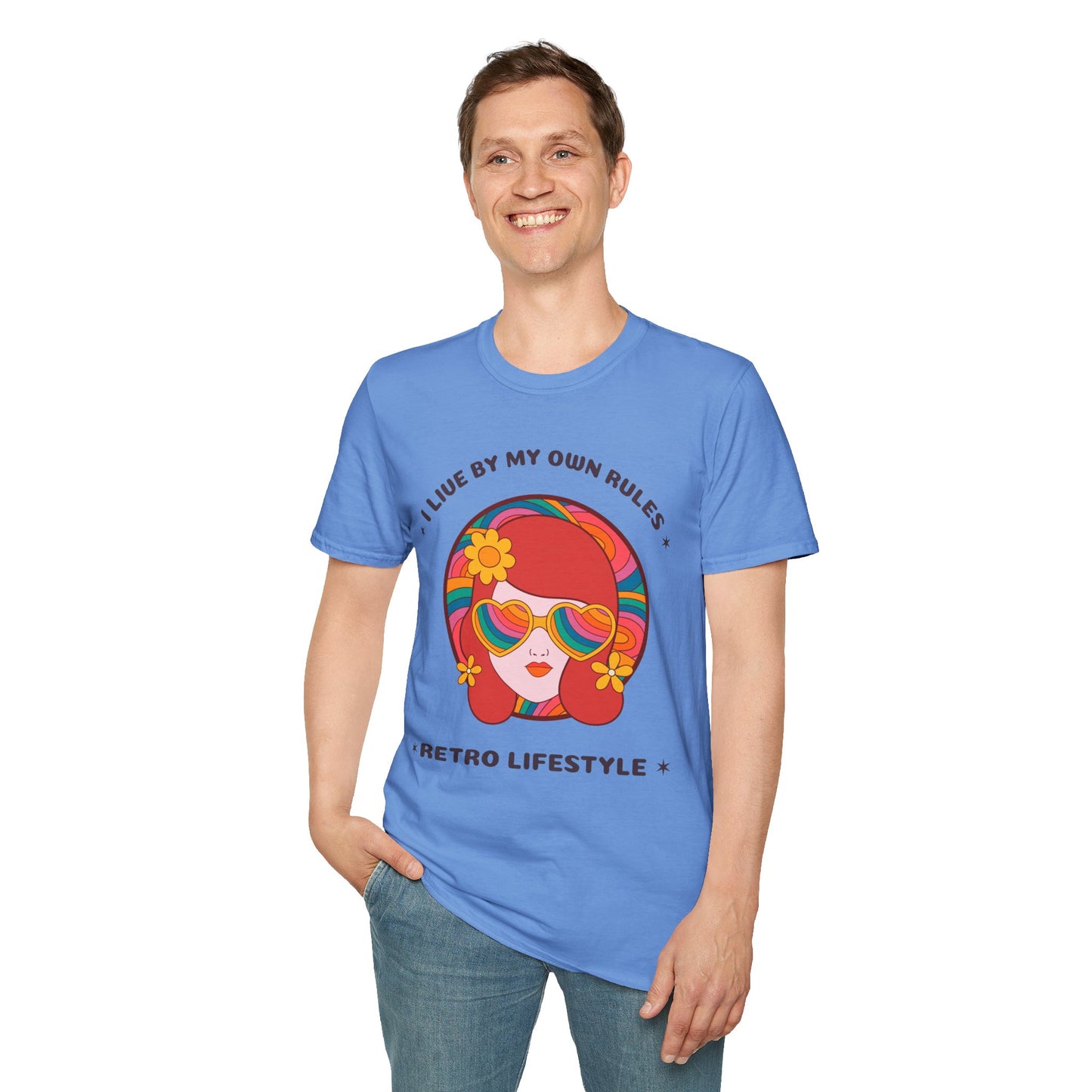 Retro T Shirt, Retro Design Shirt, Retro Art Tee Shirt, T-shirt with Retro Style