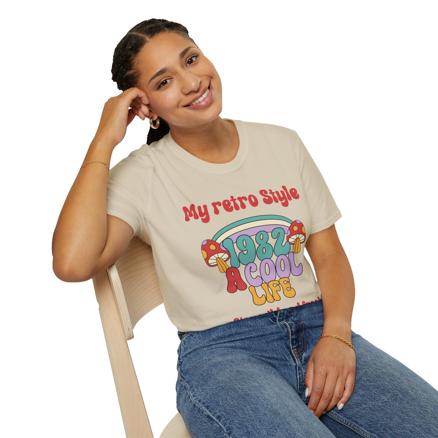 Retro T Shirt, Retro Design Shirt, Retro Art Tee Shirt, T-shirt with Retro Style