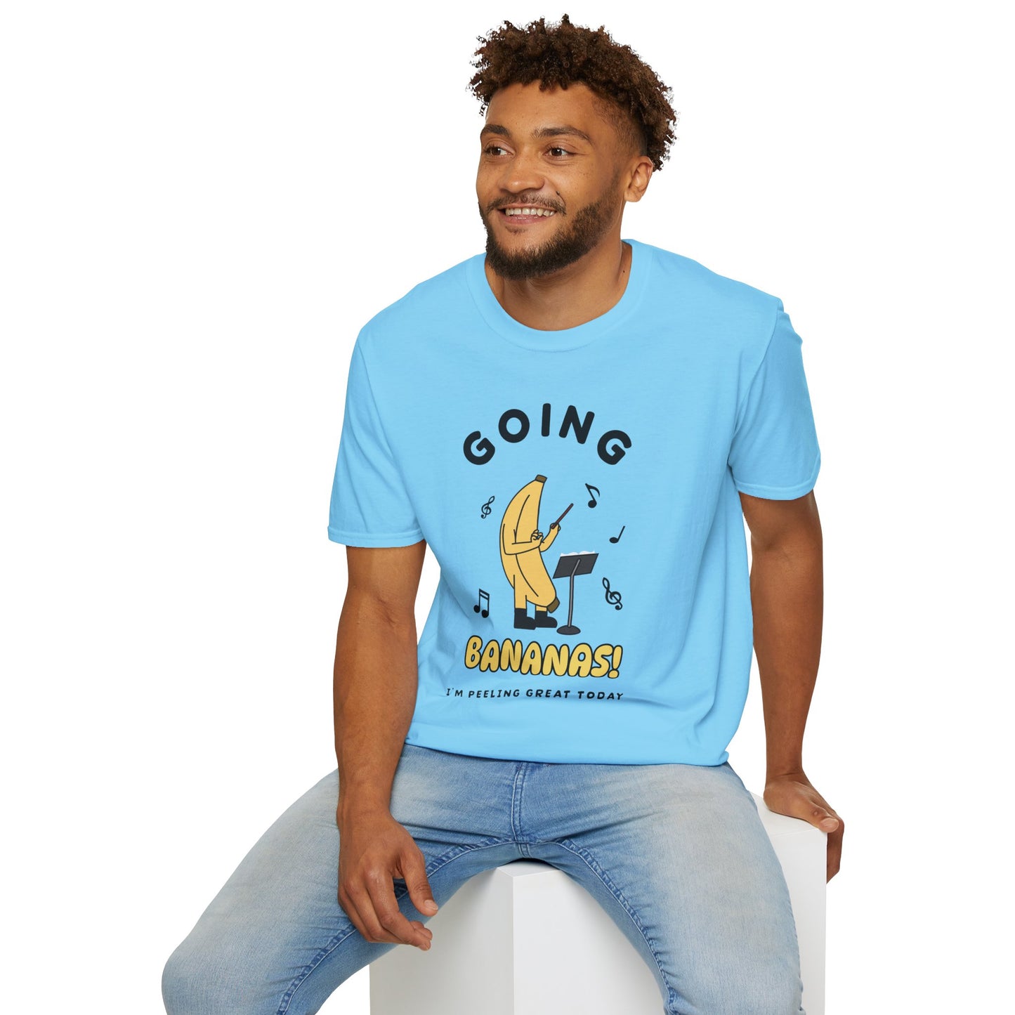 Food Tees, Funny Food T Shirts, Funny T Shirts, Shirt with Banana, Banana T Shirt, Funny Banana Shirt
