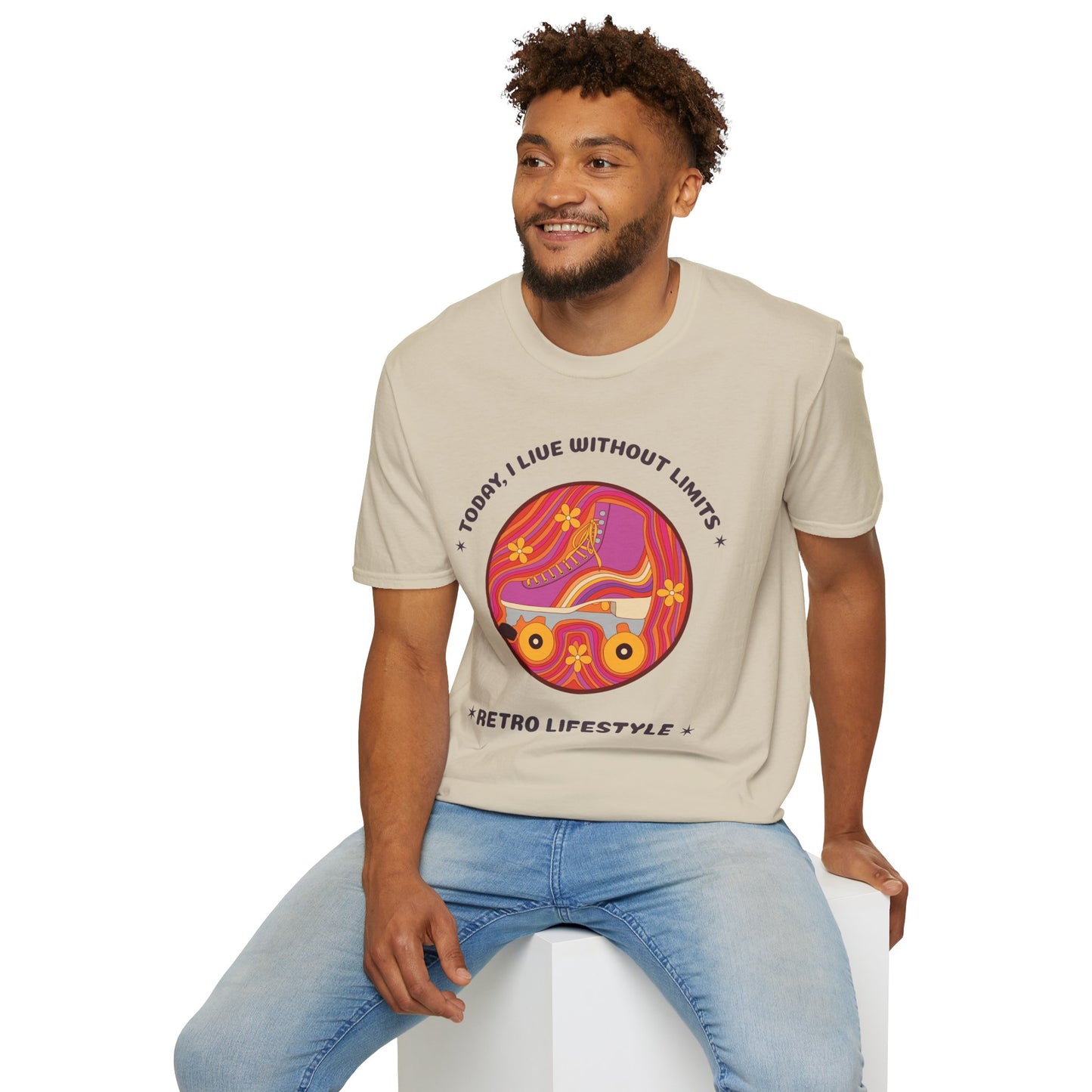 Retro T Shirt, Retro Design Shirt, Retro Art Tee Shirt, T-shirt with Retro Style