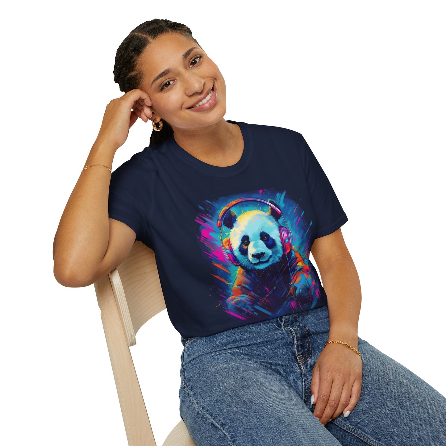 Animals Tees, Funny Animals Shirt, T Shirts with Funny Animals, T-Shirt with Panda, Panda Tees