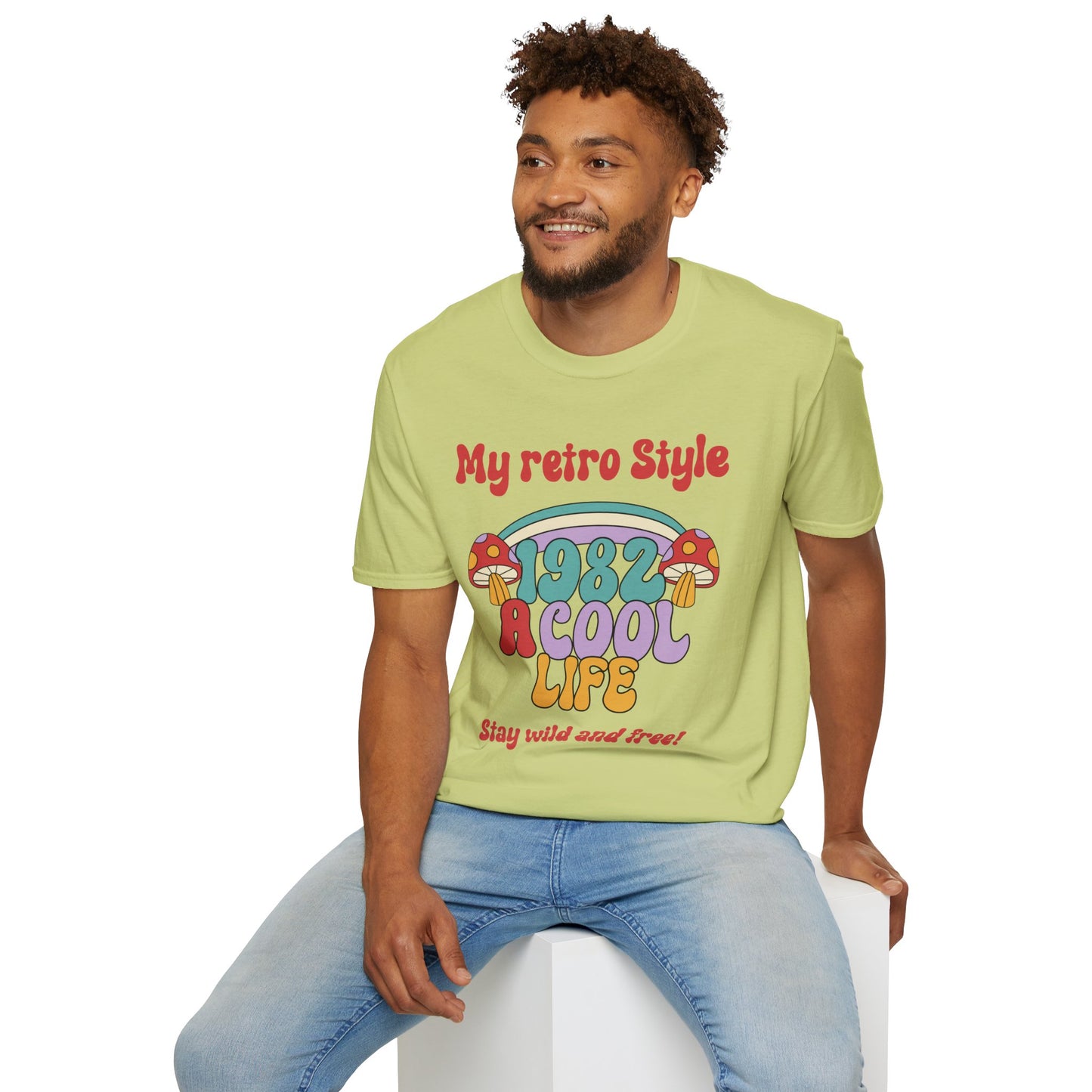 Retro T Shirt, Retro Design Shirt, Retro Art Tee Shirt, T-shirt with Retro Style