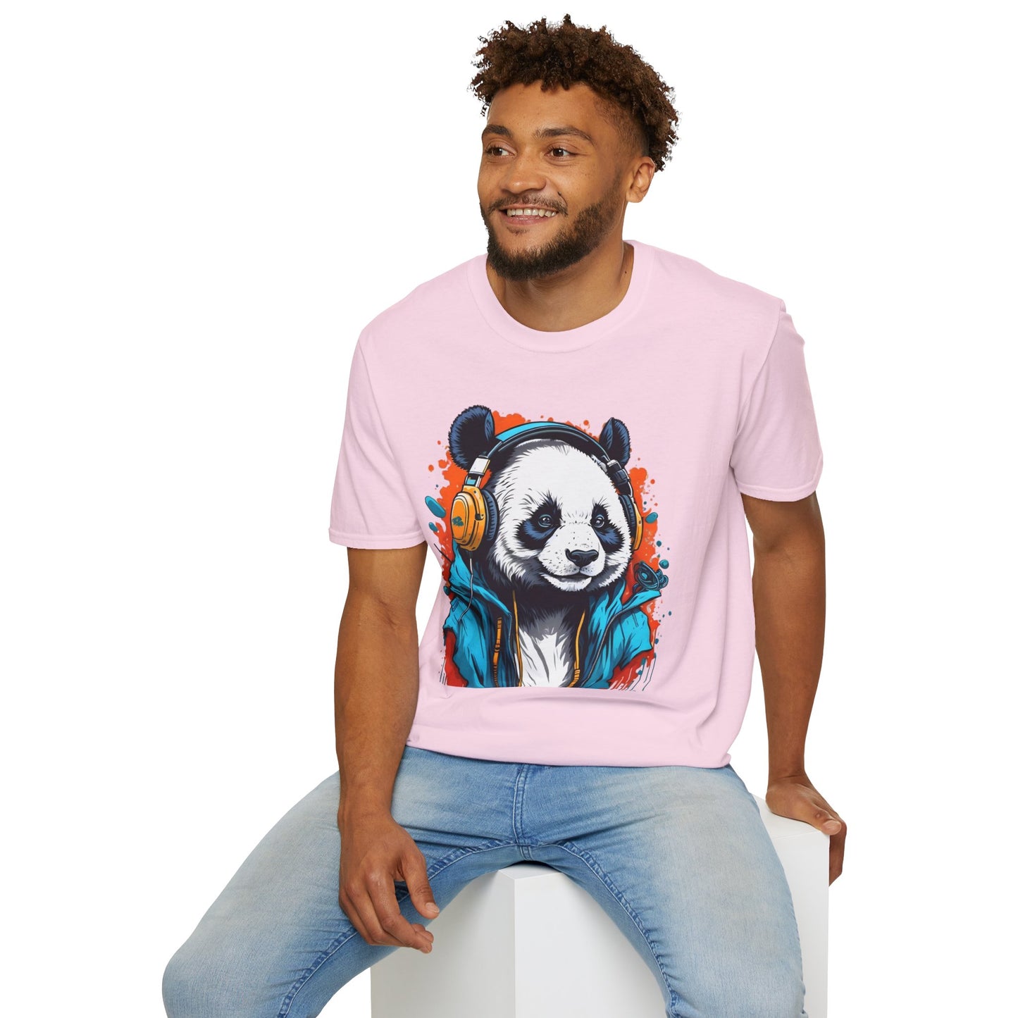 Animals Tees, Funny Animals Shirt, T Shirts with Funny Animals, T-Shirt with Panda, Panda Tees