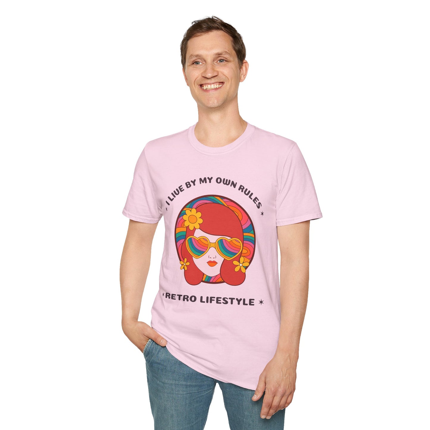 Retro T Shirt, Retro Design Shirt, Retro Art Tee Shirt, T-shirt with Retro Style