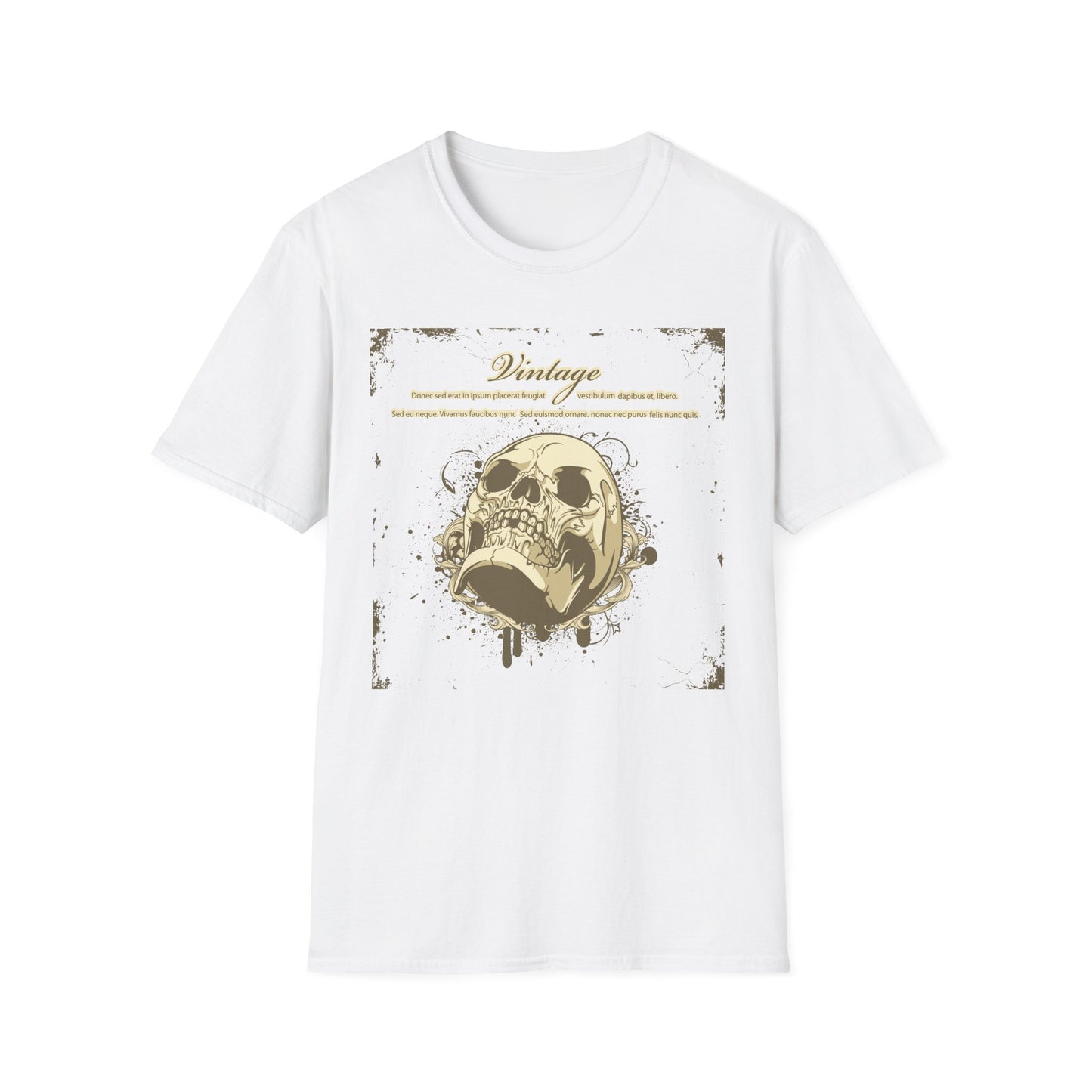 Skull T Shirt, Skull Design Shirt, Skull Art Tee Shirt, T-shirt with Skull 4