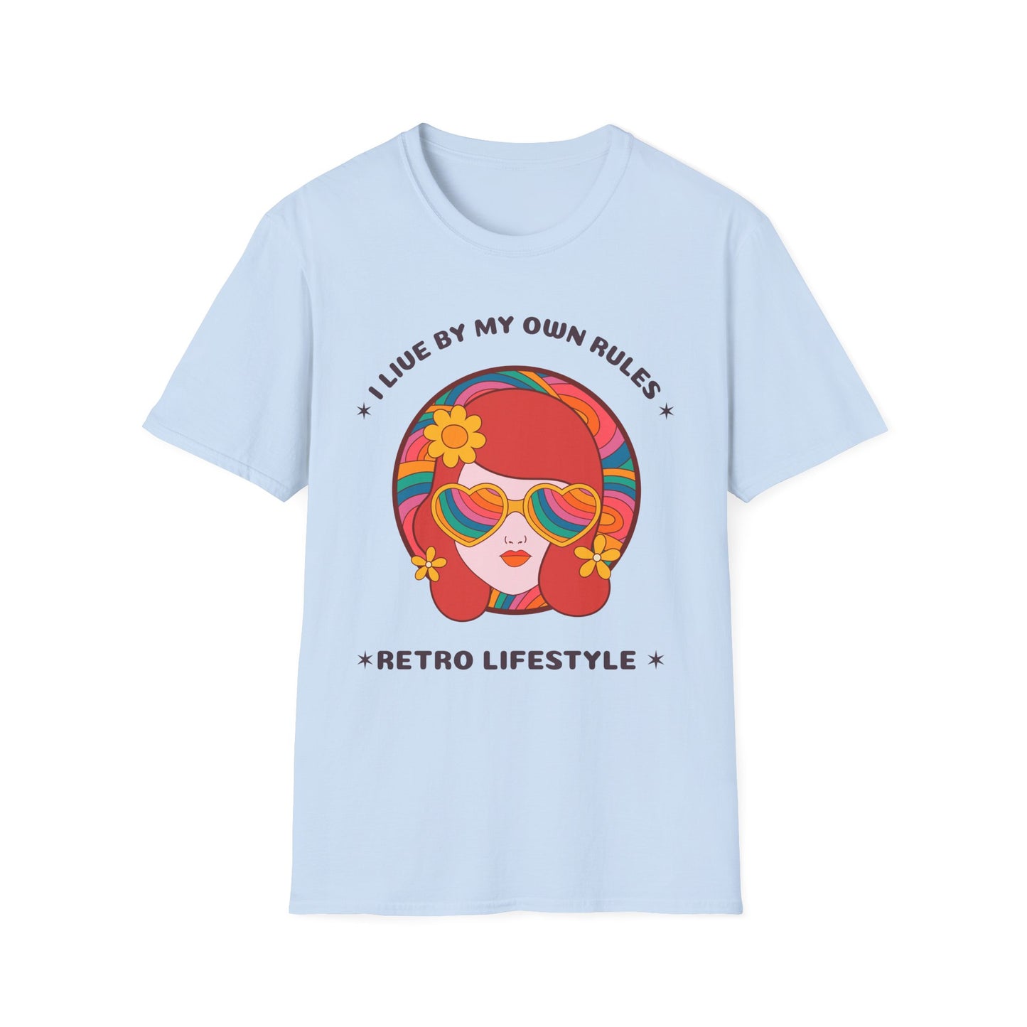 Retro T Shirt, Retro Design Shirt, Retro Art Tee Shirt, T-shirt with Retro Style
