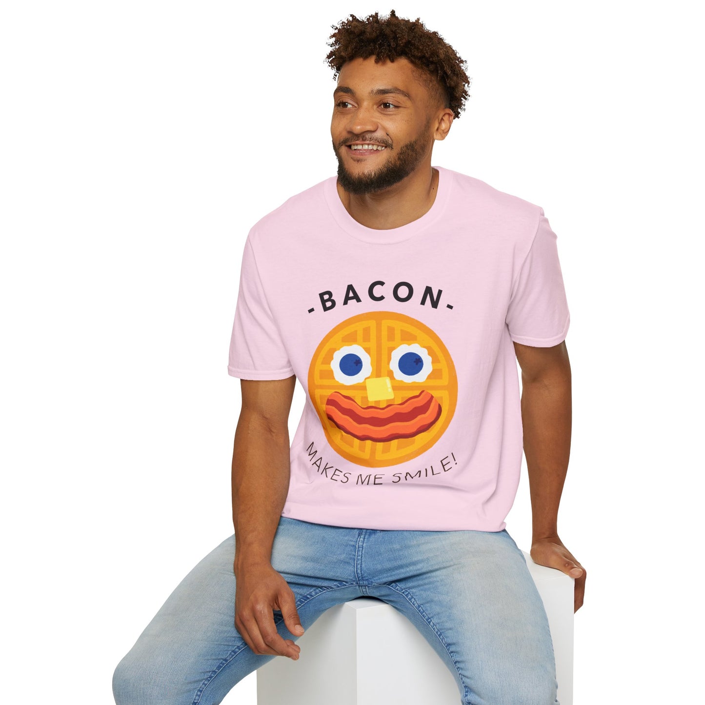 Food Tees, Funny Food T Shirts, Funny T Shirts, Bacon and Egg T Shirt, Egg and Bacon Shirt