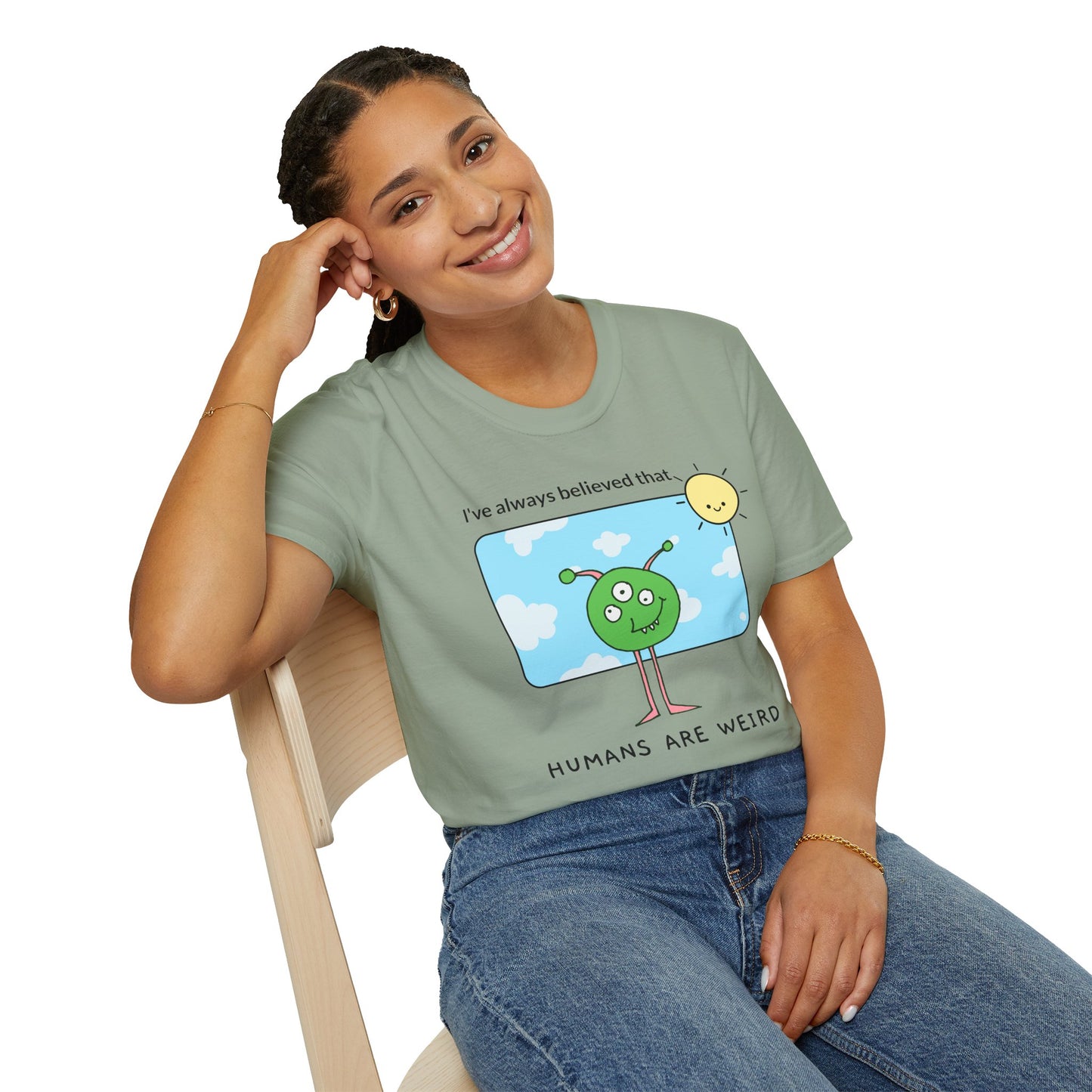 Funny T Shirts, UFO Tees, Funny Aliens Shirt