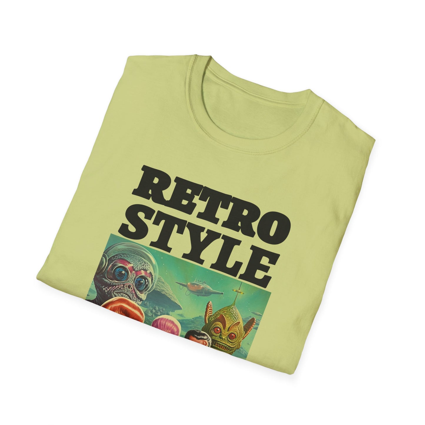 Retro T Shirt, Retro Design Shirt, Retro Art Tee Shirt, T-shirt with Retro Style
