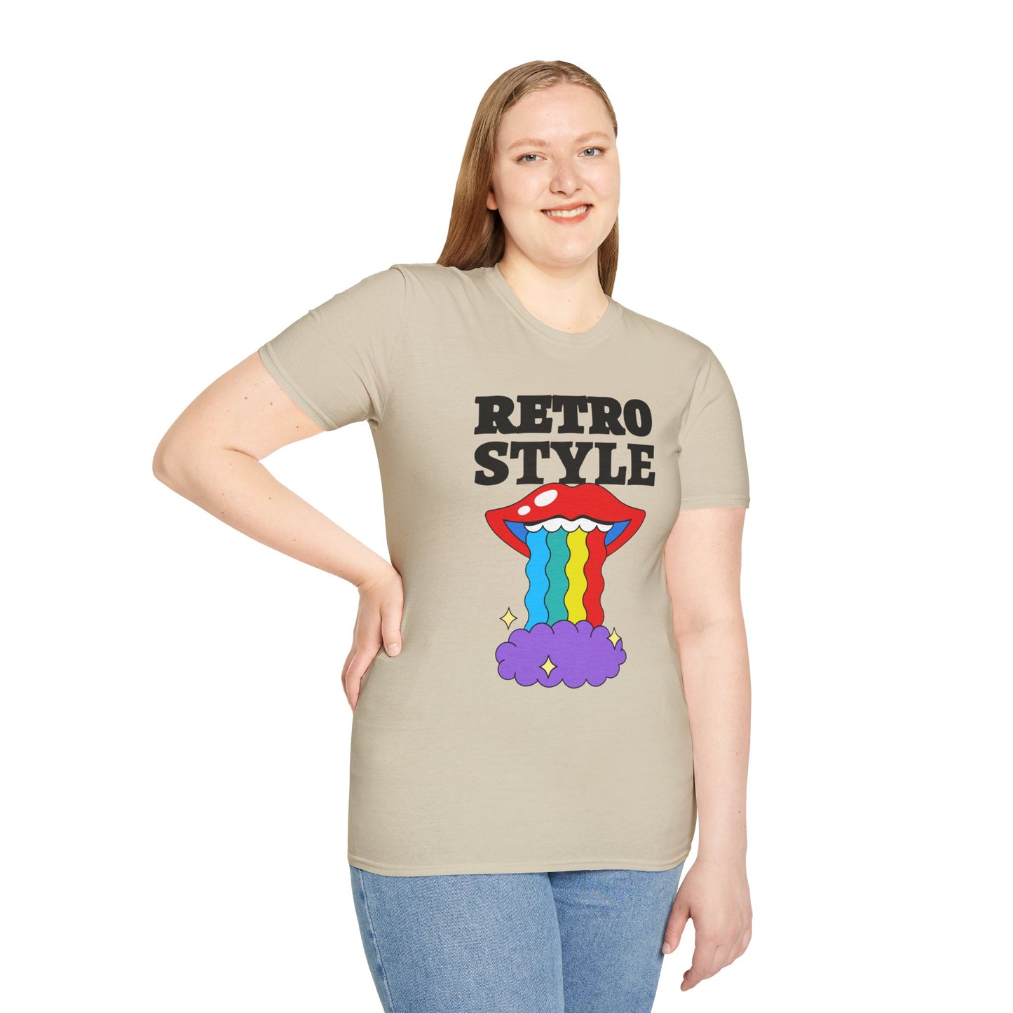 Retro T Shirt, Retro Design Shirt, Retro Art Tee Shirt, T-shirt with Retro Style