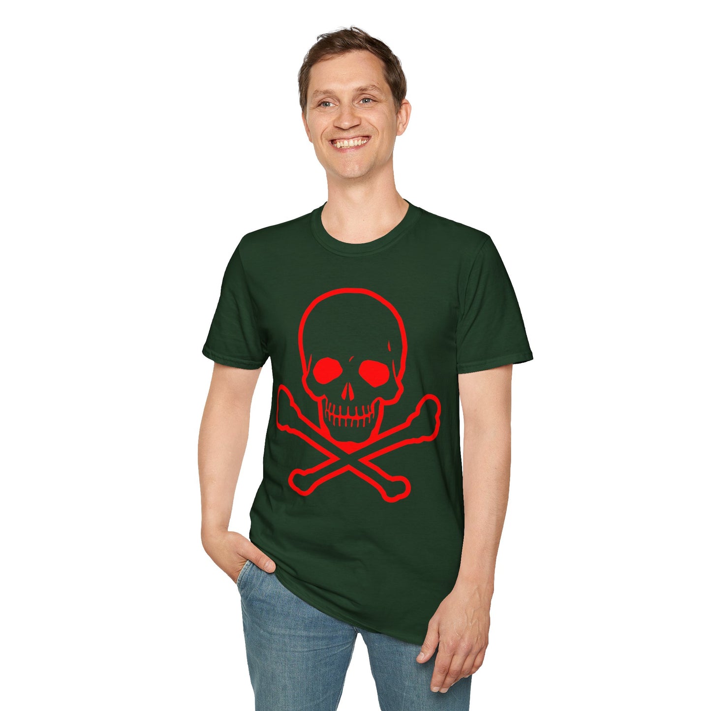 Skull T Shirt, Skull Design Shirt, Skull Art Tee Shirt, T-shirt with Skull 7
