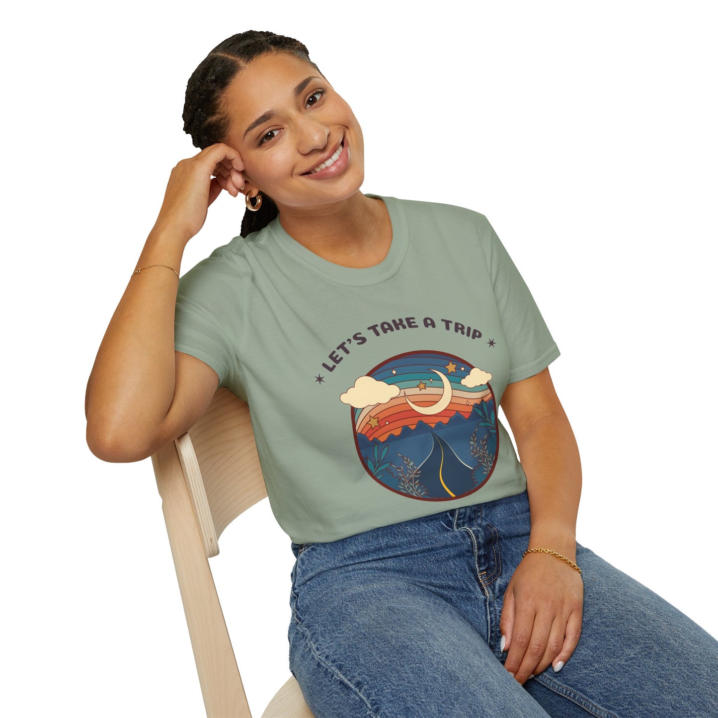 Retro T Shirt, Retro Design Shirt, Retro Art Tee Shirt, T-shirt with Retro Style