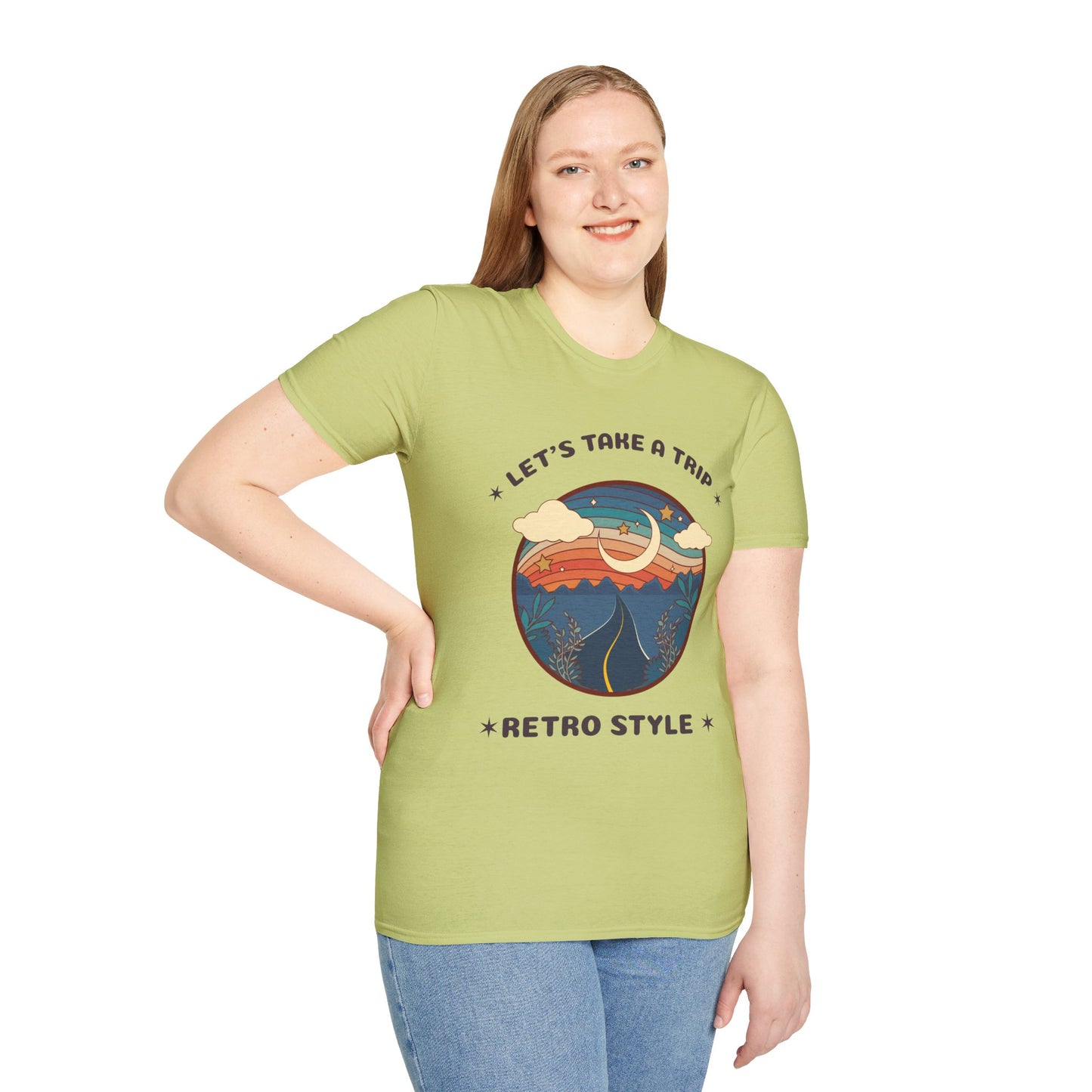 Retro T Shirt, Retro Design Shirt, Retro Art Tee Shirt, T-shirt with Retro Style