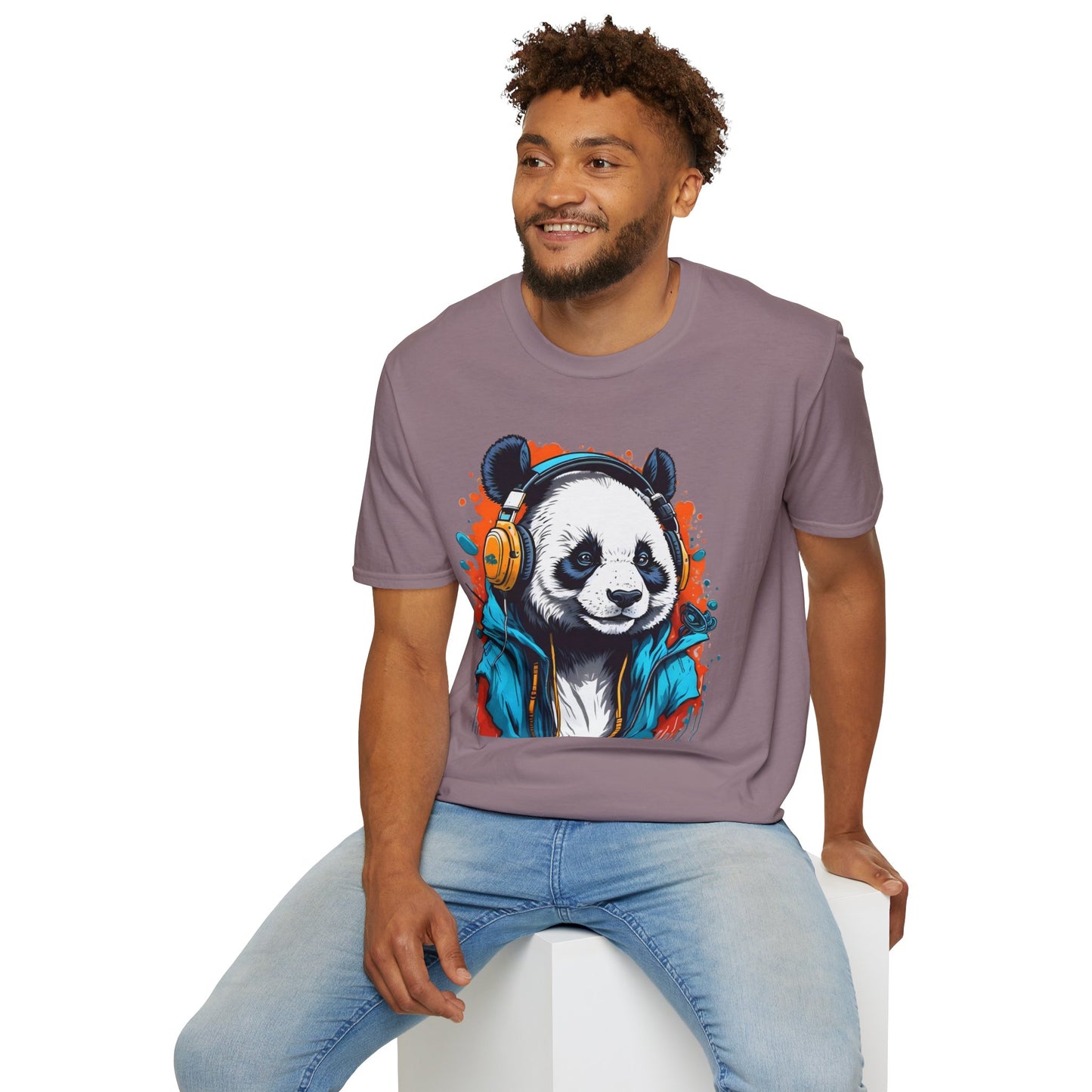 Animals Tees, Funny Animals Shirt, T Shirts with Funny Animals, T-Shirt with Panda, Panda Tees