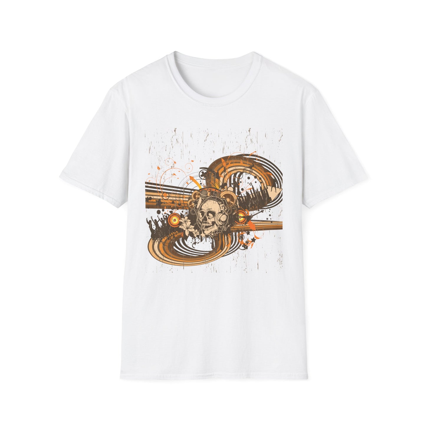 Skull T Shirt, Skull Design Shirt, Skull Art Tee Shirt, T-shirt with Skull 3