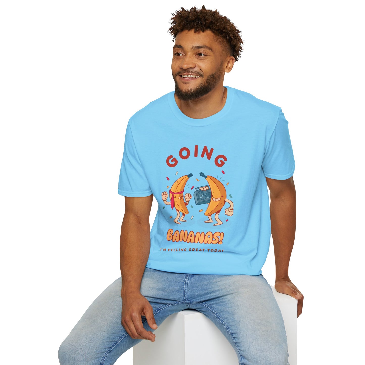 Food Tees, Funny Food T Shirts, Funny T Shirts, Shirt with Banana, Banana T Shirt, Funny Banana Shirt