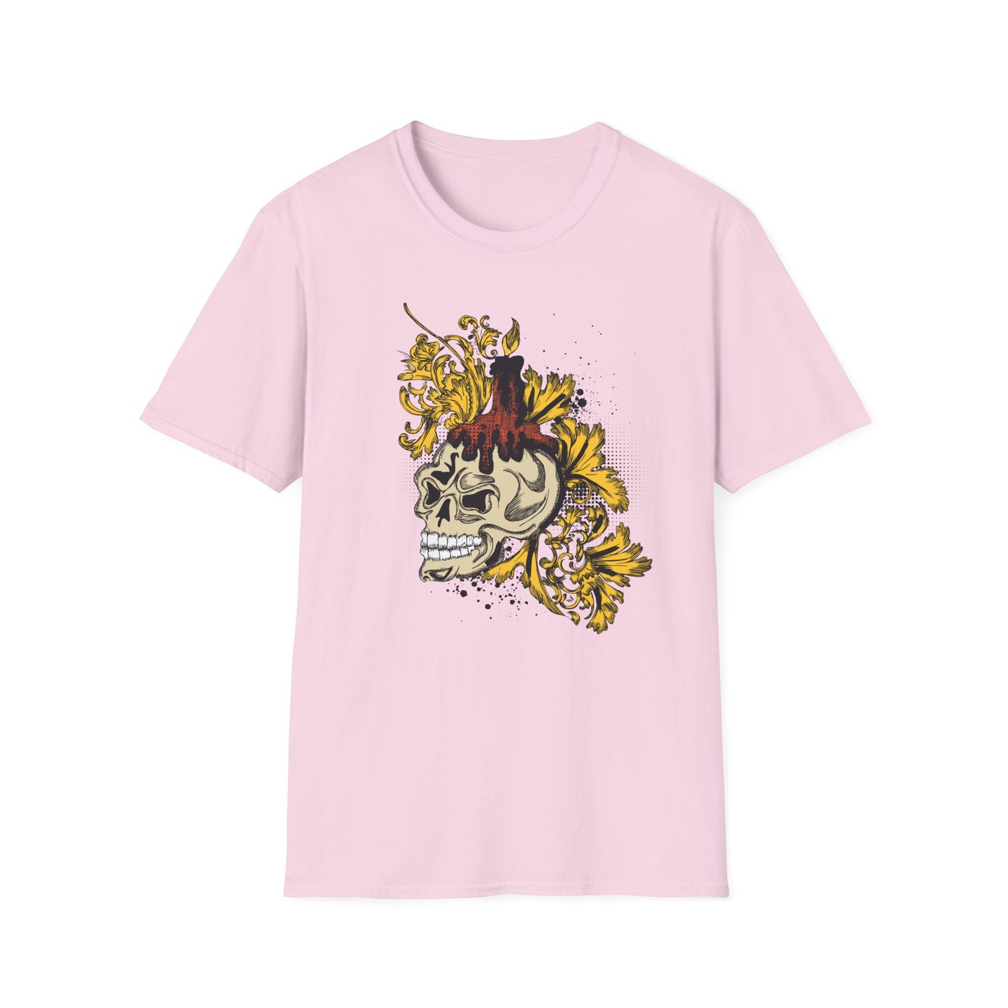 Skull T Shirt, Skull Design Shirt, Skull Art Tee Shirt, T-shirt with Skull 1