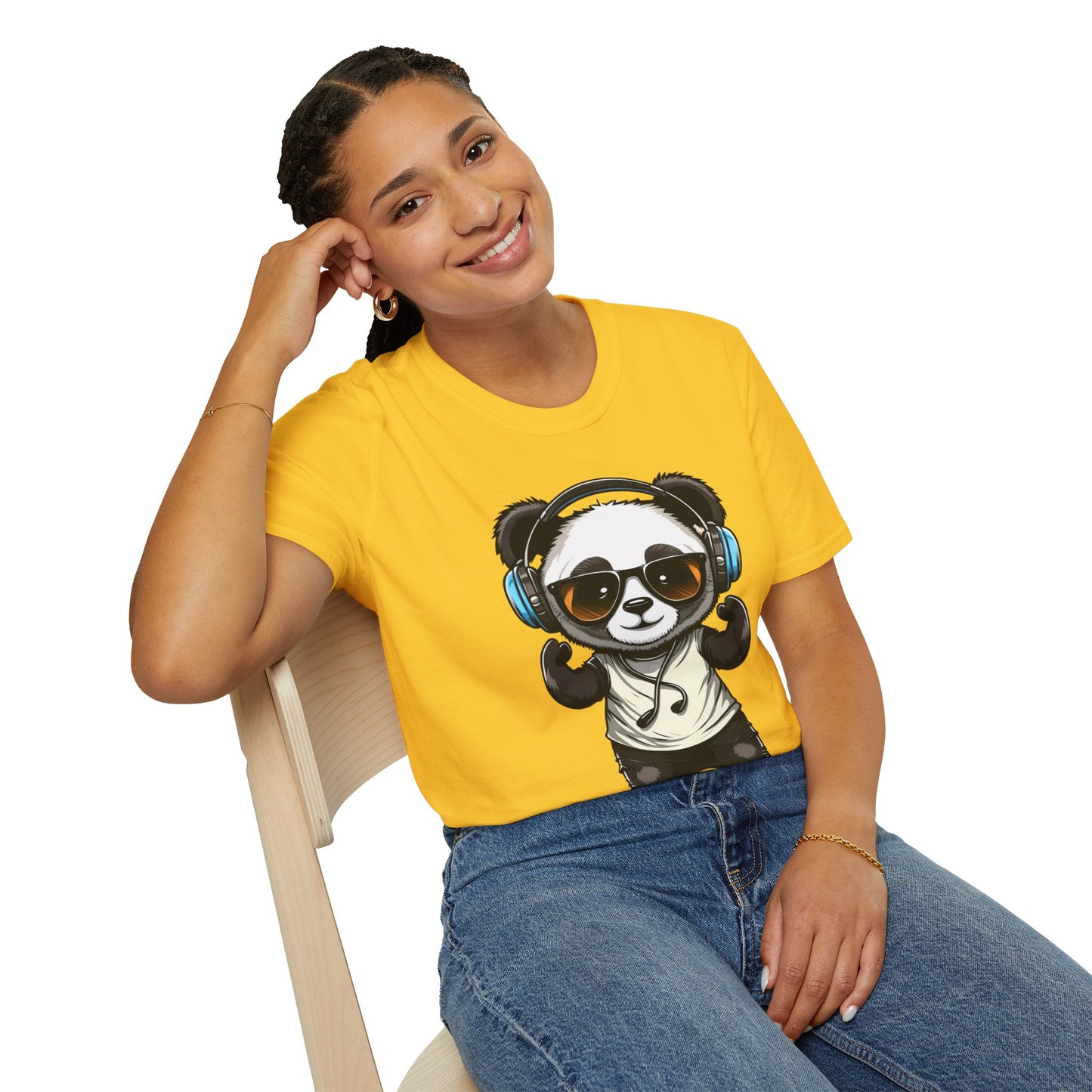Animals Tees, Funny Animals Shirt, T Shirts with Funny Animals, T-Shirt with Panda, Panda Tees