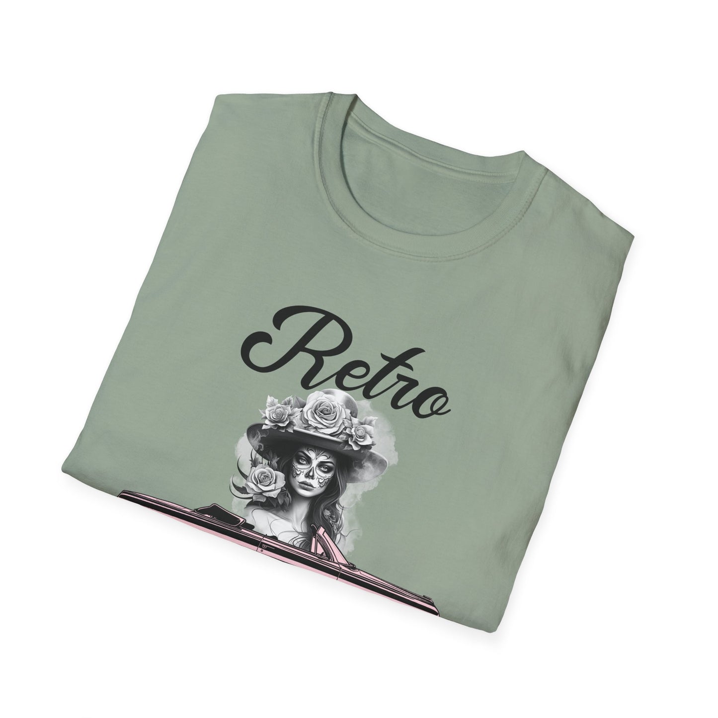 Retro T Shirt, Retro Design Shirt, Retro Art Tee Shirt, T-shirt with Retro Style