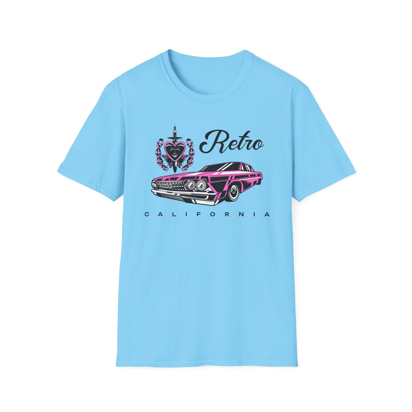 Retro T Shirt, Retro Design Shirt, Retro Art Tee Shirt, T-shirt with Retro Style