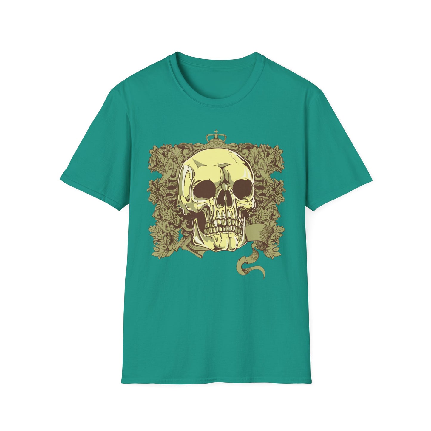 Skull T Shirt, Skull Design Shirt, Skull Art Tee Shirt, T-shirt with Skull 2