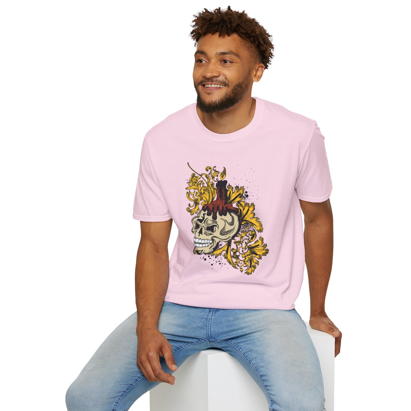 Skull T Shirt, Skull Design Shirt, Skull Art Tee Shirt, T-shirt with Skull 1