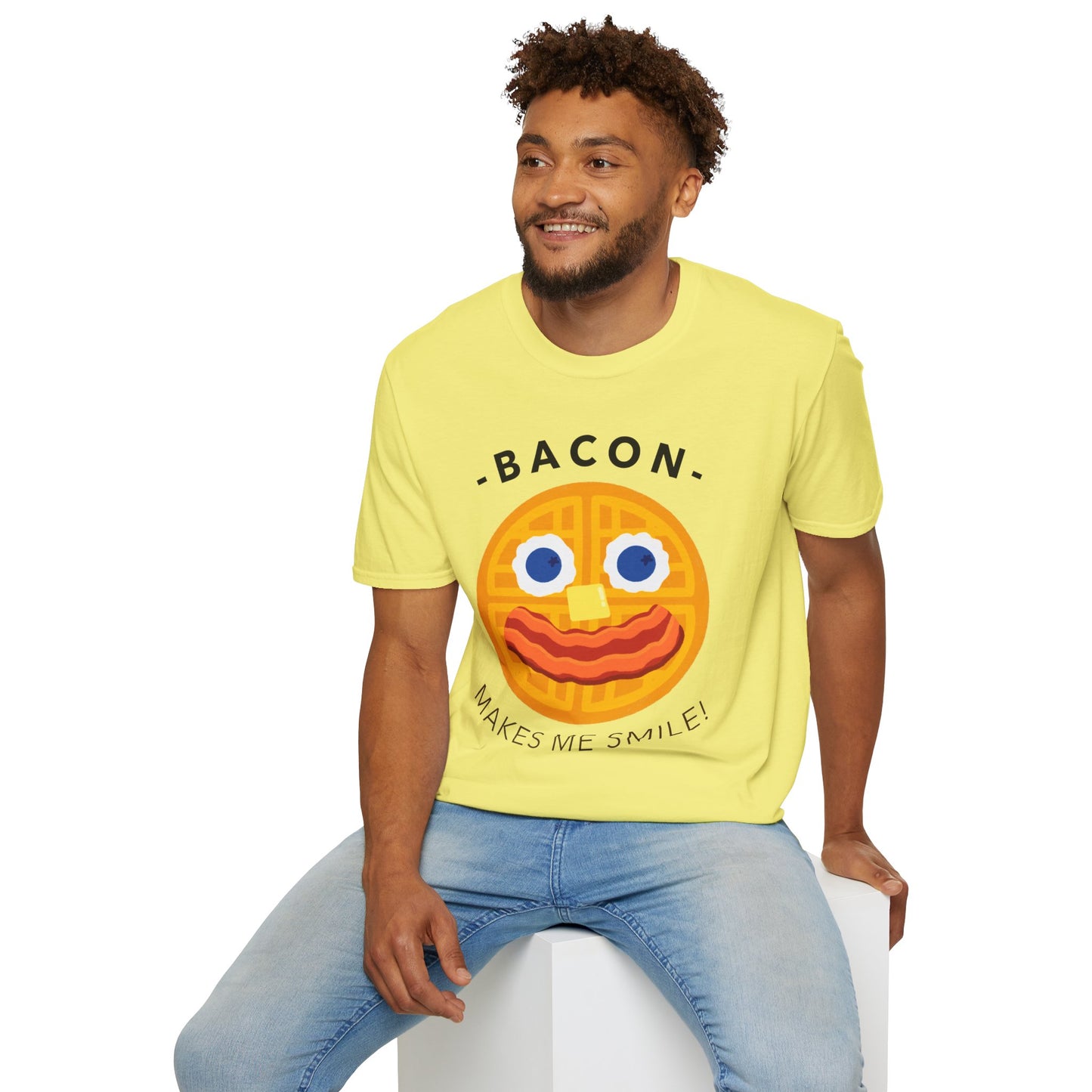 Food Tees, Funny Food T Shirts, Funny T Shirts, Bacon and Egg T Shirt, Egg and Bacon Shirt