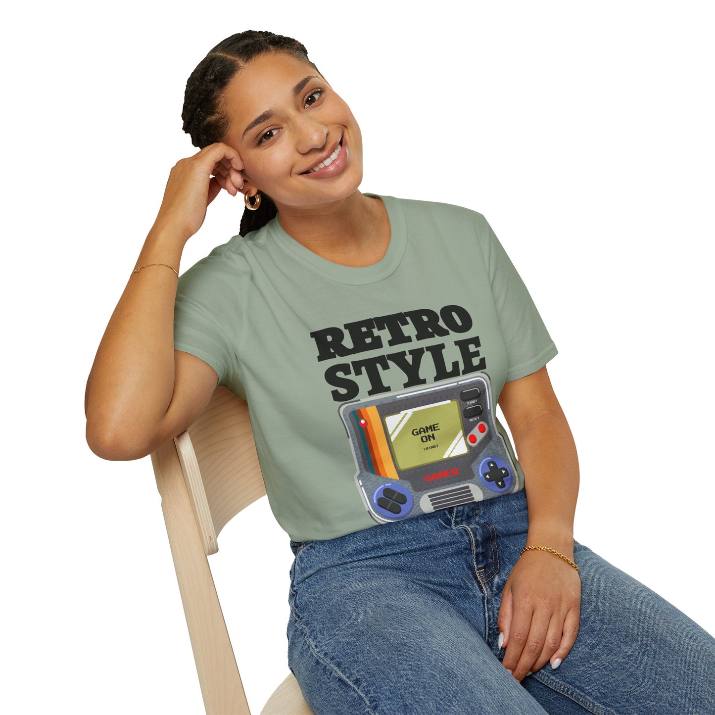 Retro T Shirt, Retro Design Shirt, Retro Art Tee Shirt, T-shirt with Retro Style