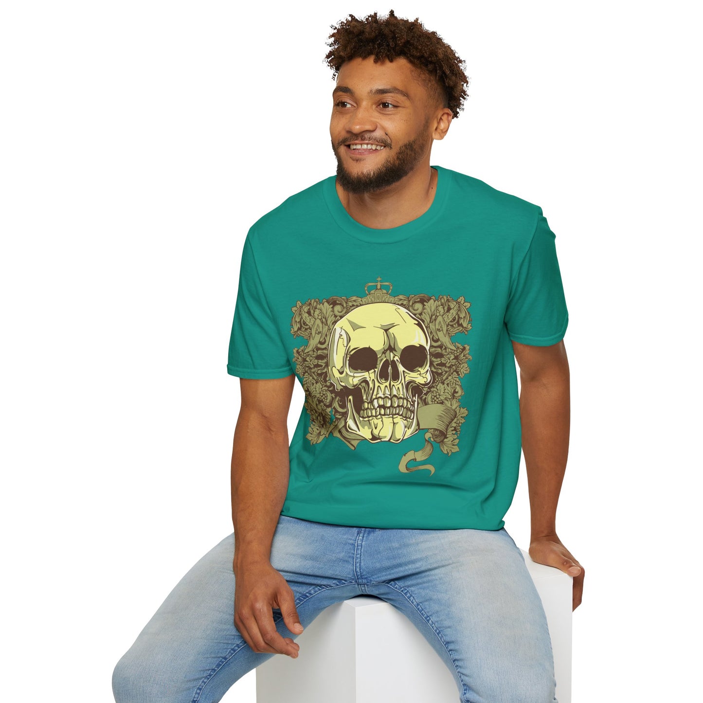 Skull T Shirt, Skull Design Shirt, Skull Art Tee Shirt, T-shirt with Skull 2