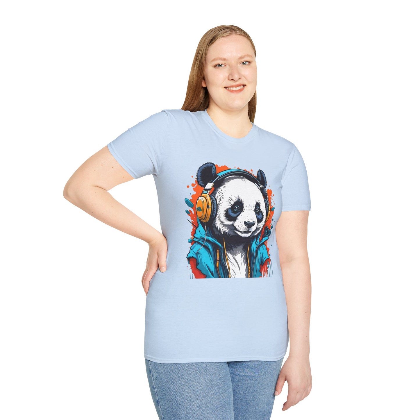 Animals Tees, Funny Animals Shirt, T Shirts with Funny Animals, T-Shirt with Panda, Panda Tees