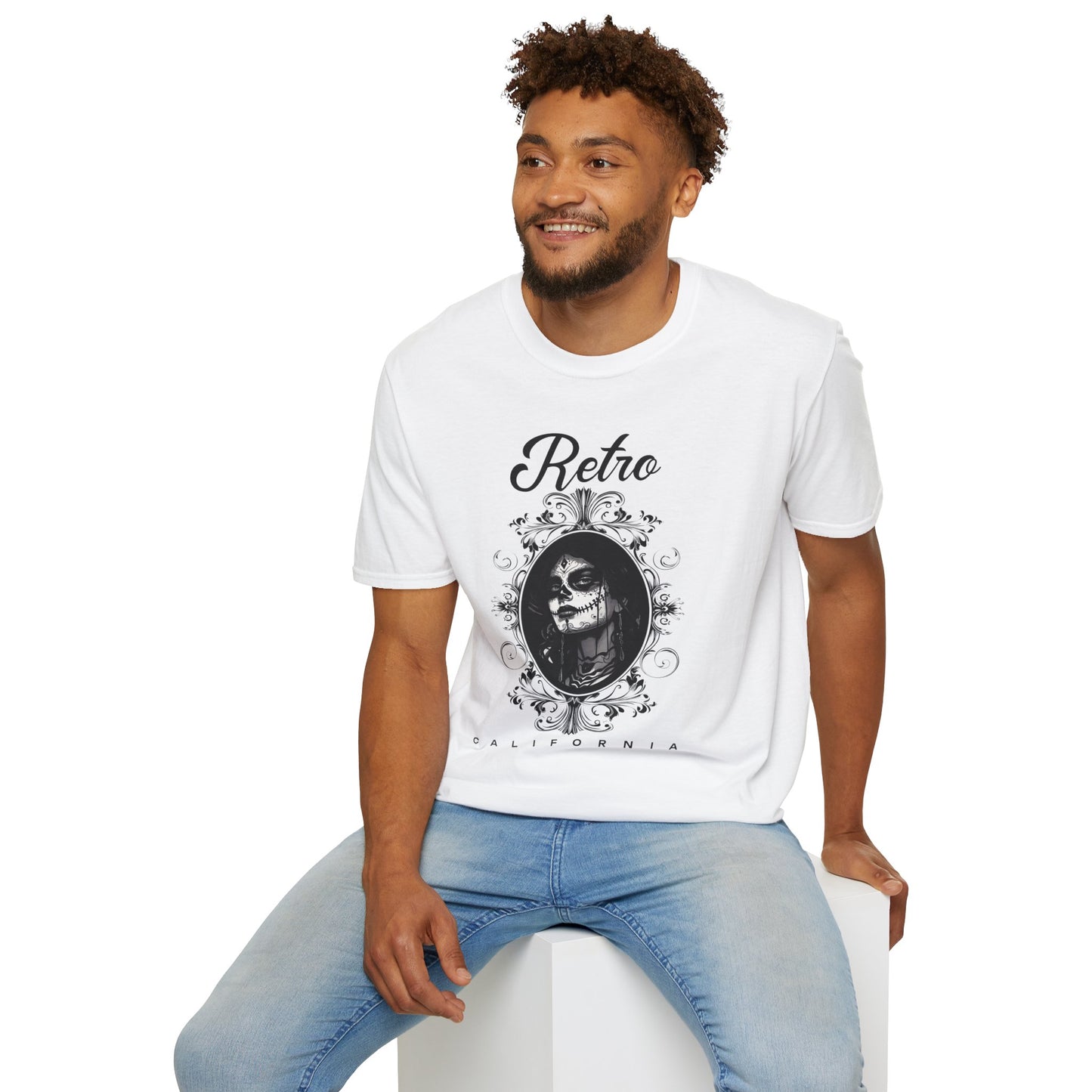 Retro T Shirt, Retro Design Shirt, Retro Art Tee Shirt, T-shirt with Retro Style
