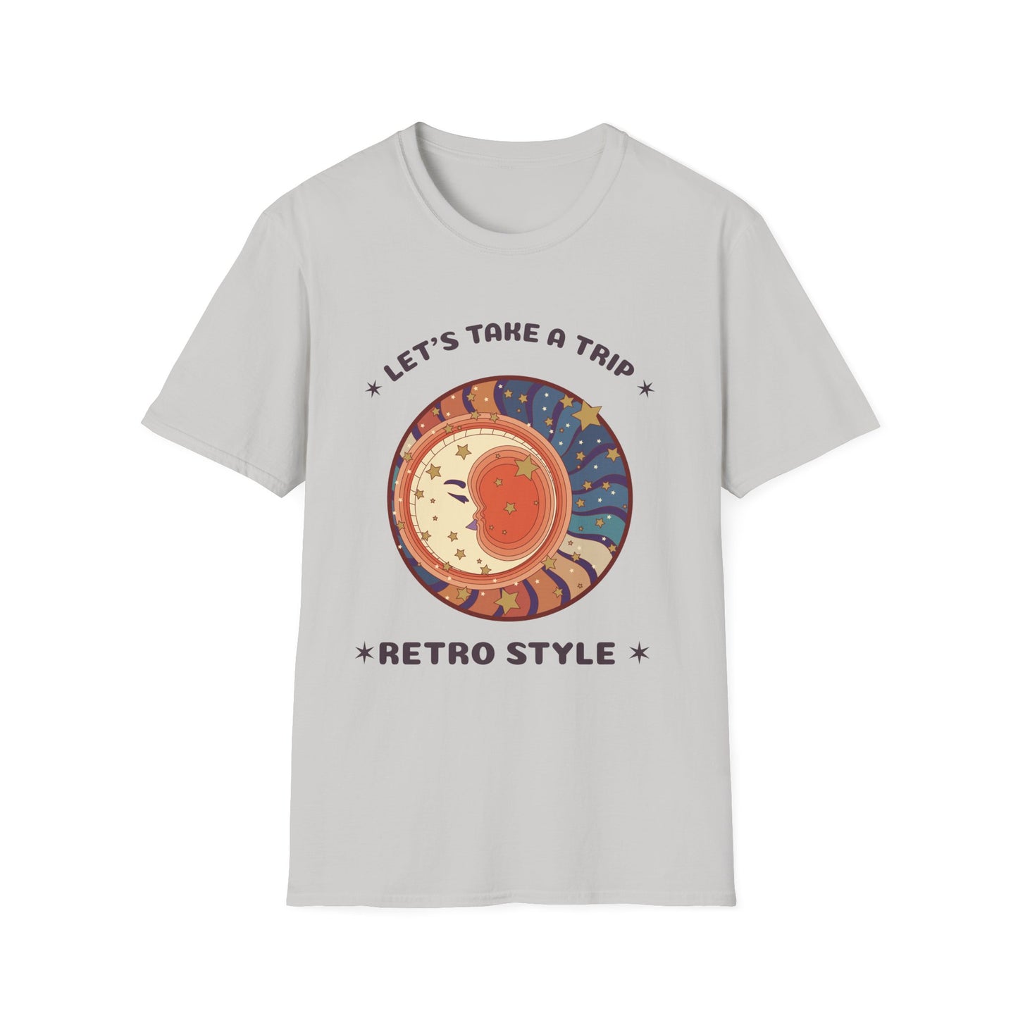 Retro T Shirt, Retro Design Shirt, Retro Art Tee Shirt, T-shirt with Retro Style
