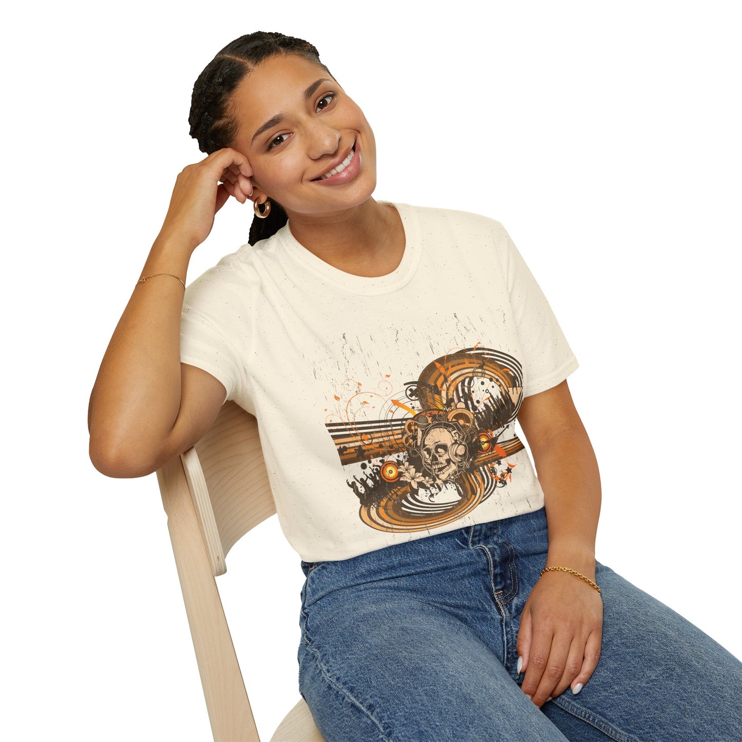 Skull T Shirt, Skull Design Shirt, Skull Art Tee Shirt, T-shirt with Skull 3
