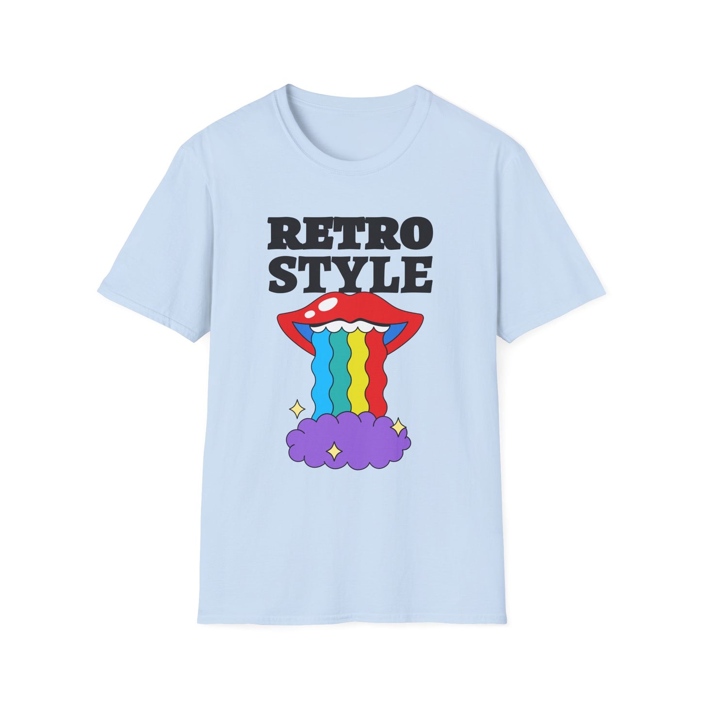 Retro T Shirt, Retro Design Shirt, Retro Art Tee Shirt, T-shirt with Retro Style
