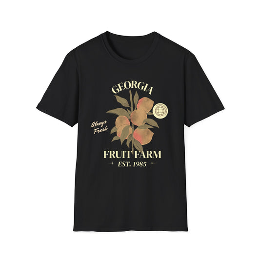 Food Tees, Funny Food T Shirts, Funny T Shirts, Shirt with Fruits, Shirt with Peach