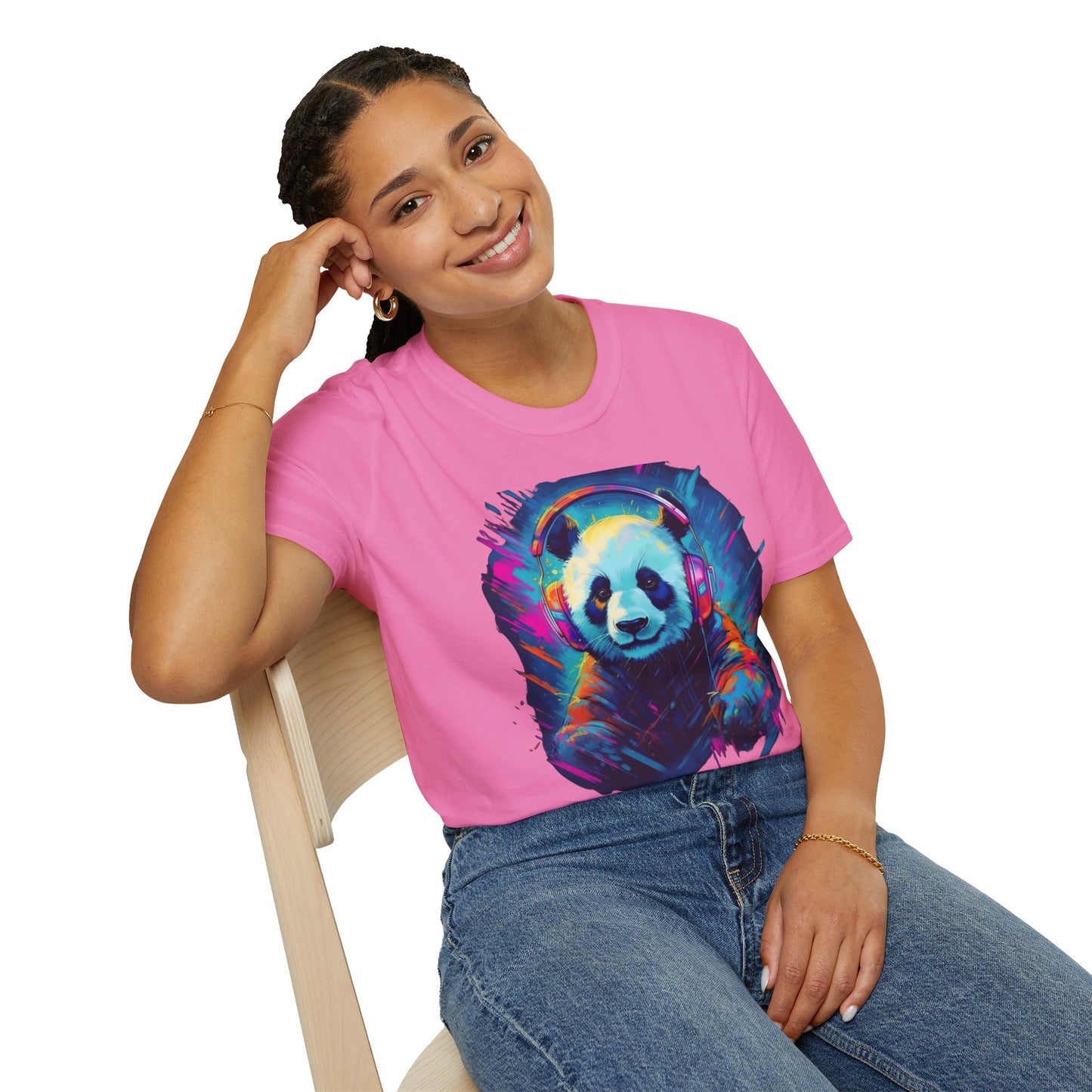 Animals Tees, Funny Animals Shirt, T Shirts with Funny Animals, T-Shirt with Panda, Panda Tees
