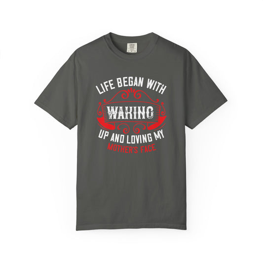 Mom T-shirt Mother Day Mama Tee Unisex Comfort Colors Garment-Dyed Cotton h77