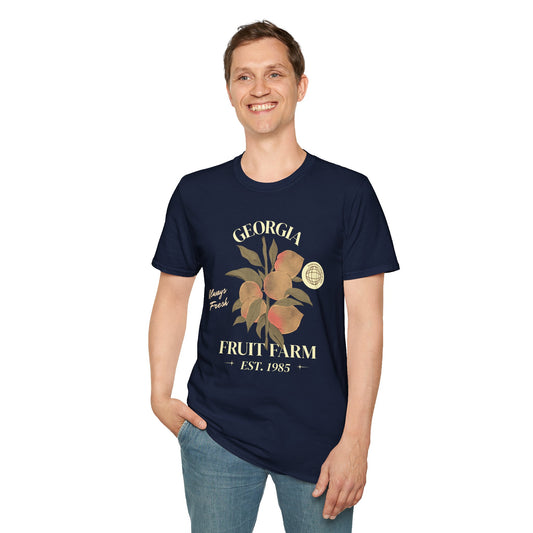 Food Tees, Funny Food T Shirts, Funny T Shirts, Shirt with Fruits, Shirt with Peach