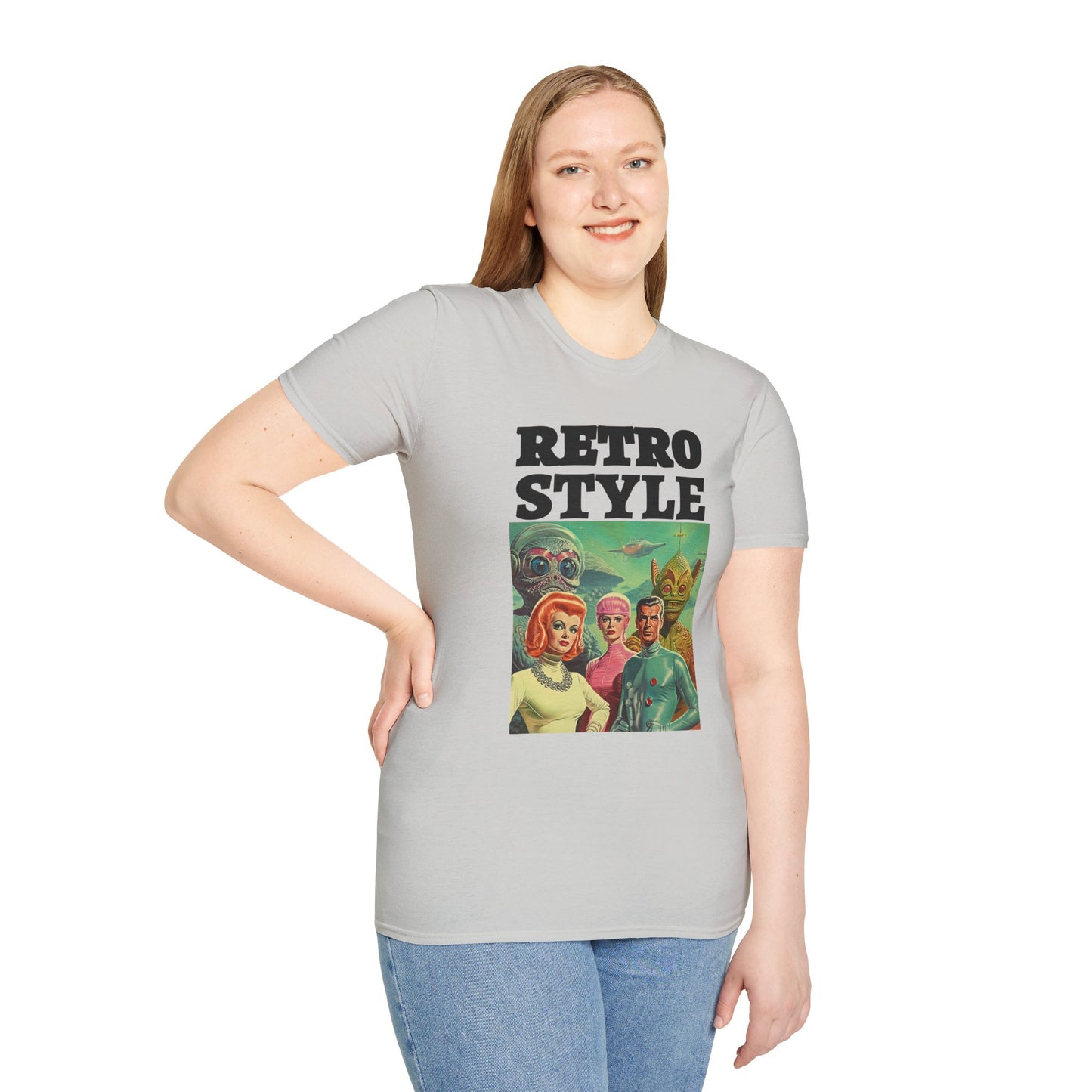 Retro T Shirt, Retro Design Shirt, Retro Art Tee Shirt, T-shirt with Retro Style