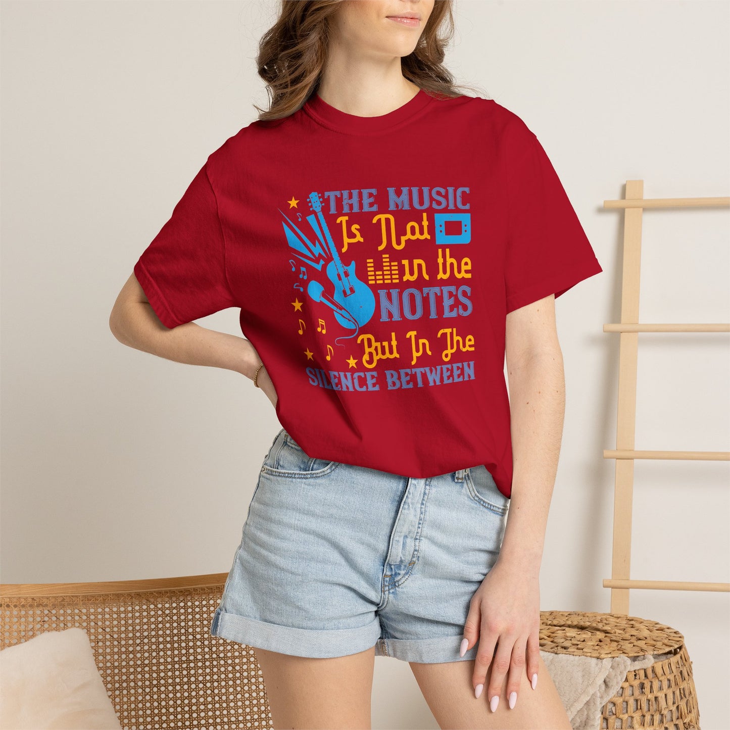 Music Graphic Design Unisex Cotton T-shirt m44