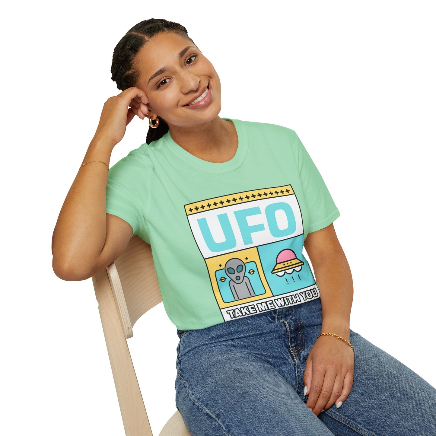Funny T Shirts, UFO Tees, Funny Aliens Shirt