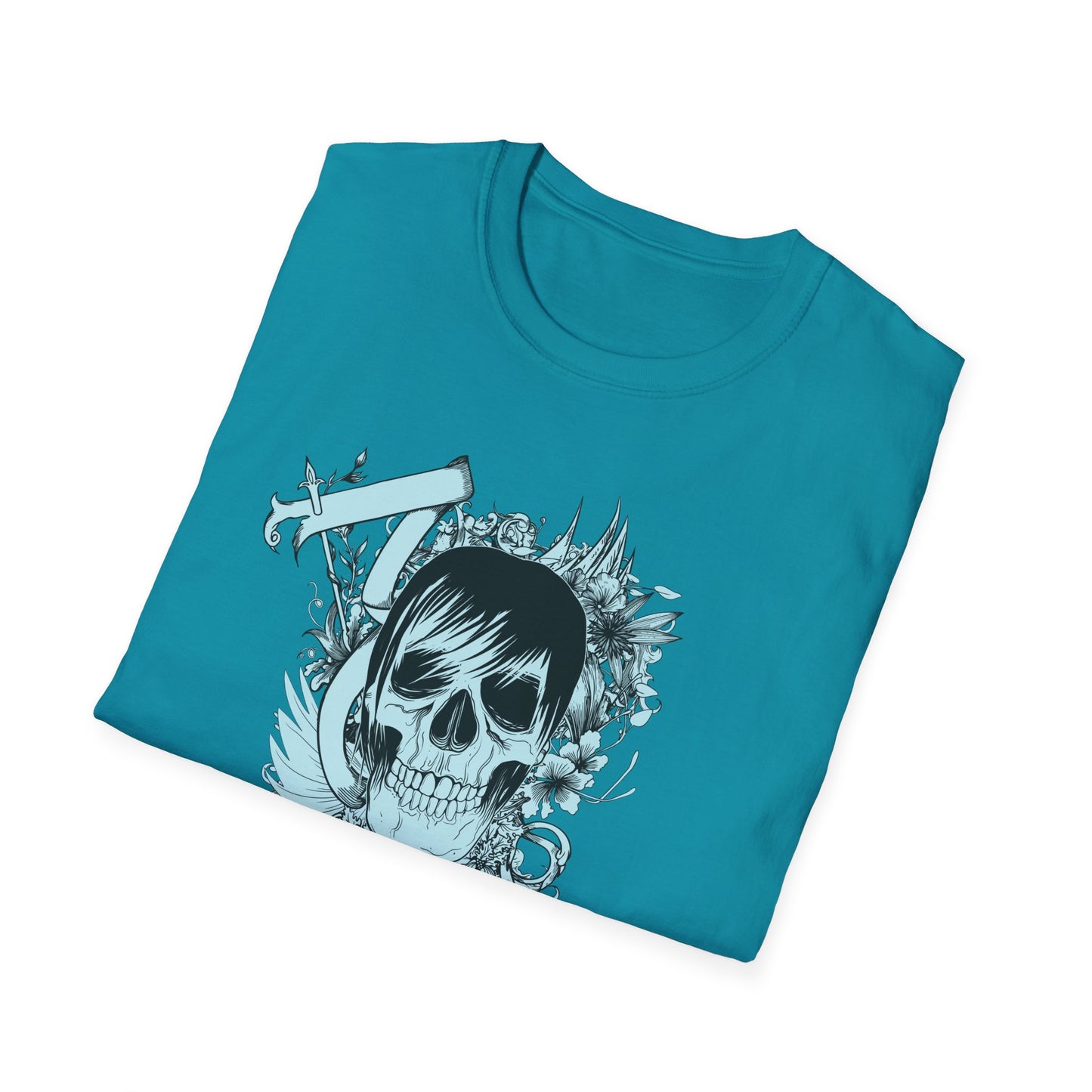 Skull T Shirt, Skull Design Shirt, Skull Art Tee Shirt, T-shirt with Skull 5
