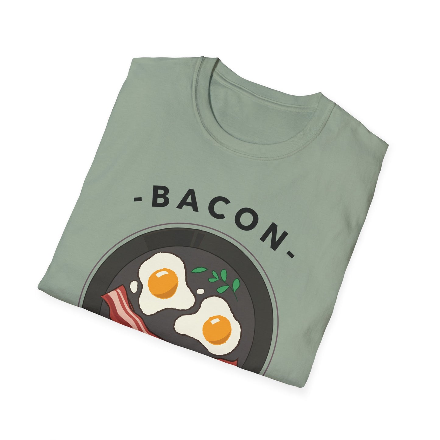Food Tees, Funny Food T Shirts, Funny T Shirts, Bacon and Egg T Shirt, Egg and Bacon Shirt
