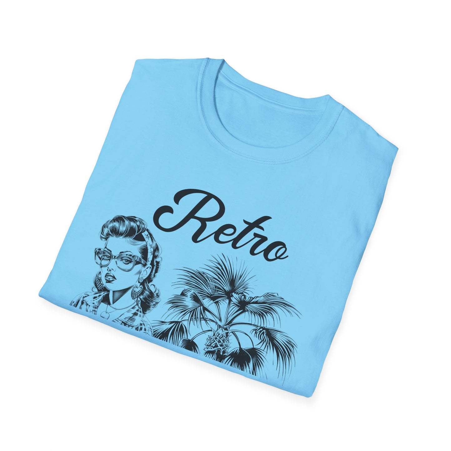 Retro T Shirt, Retro Design Shirt, Retro Art Tee Shirt, T-shirt with Retro Style