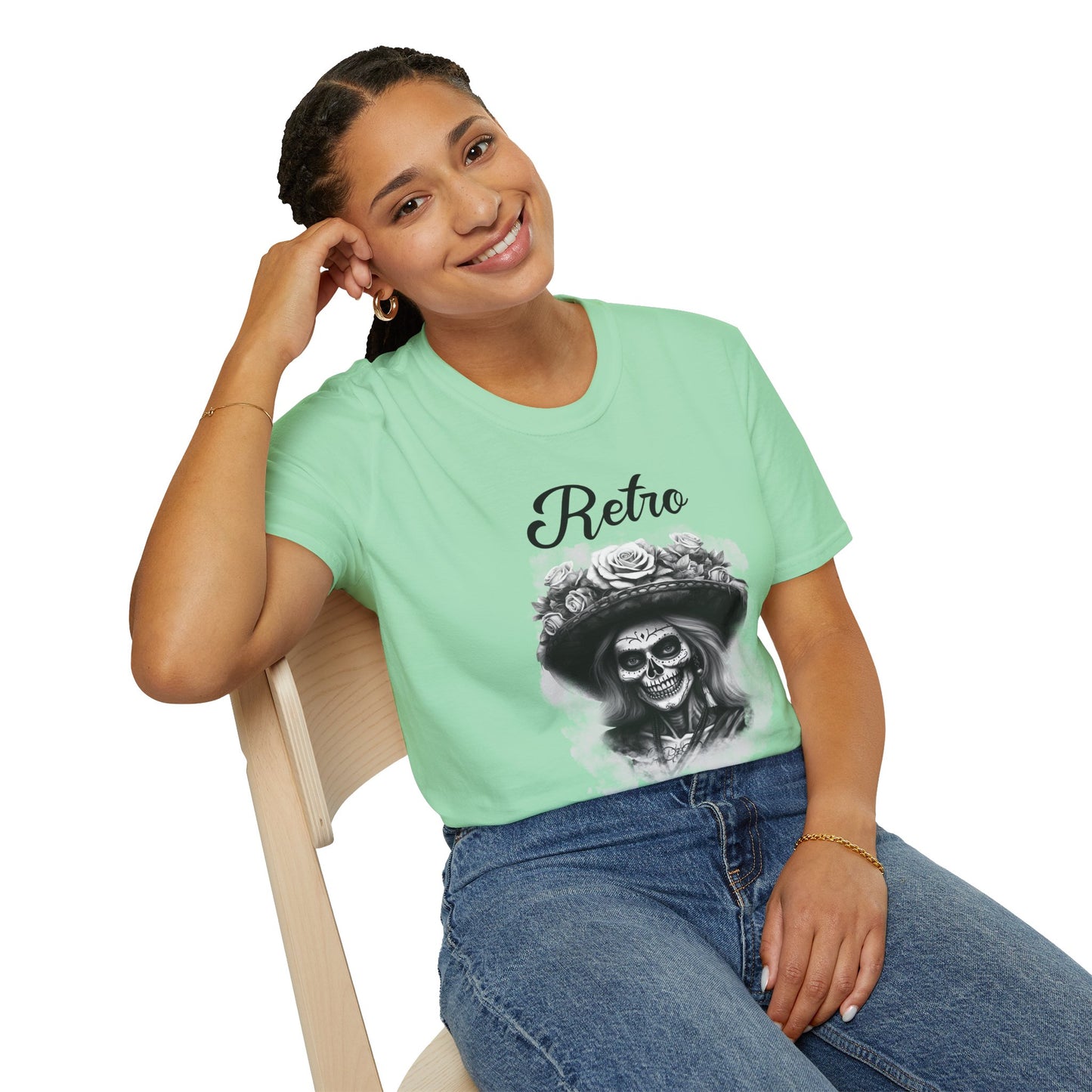 Retro T Shirt, Retro Design Shirt, Retro Art Tee Shirt, T-shirt with Retro Style