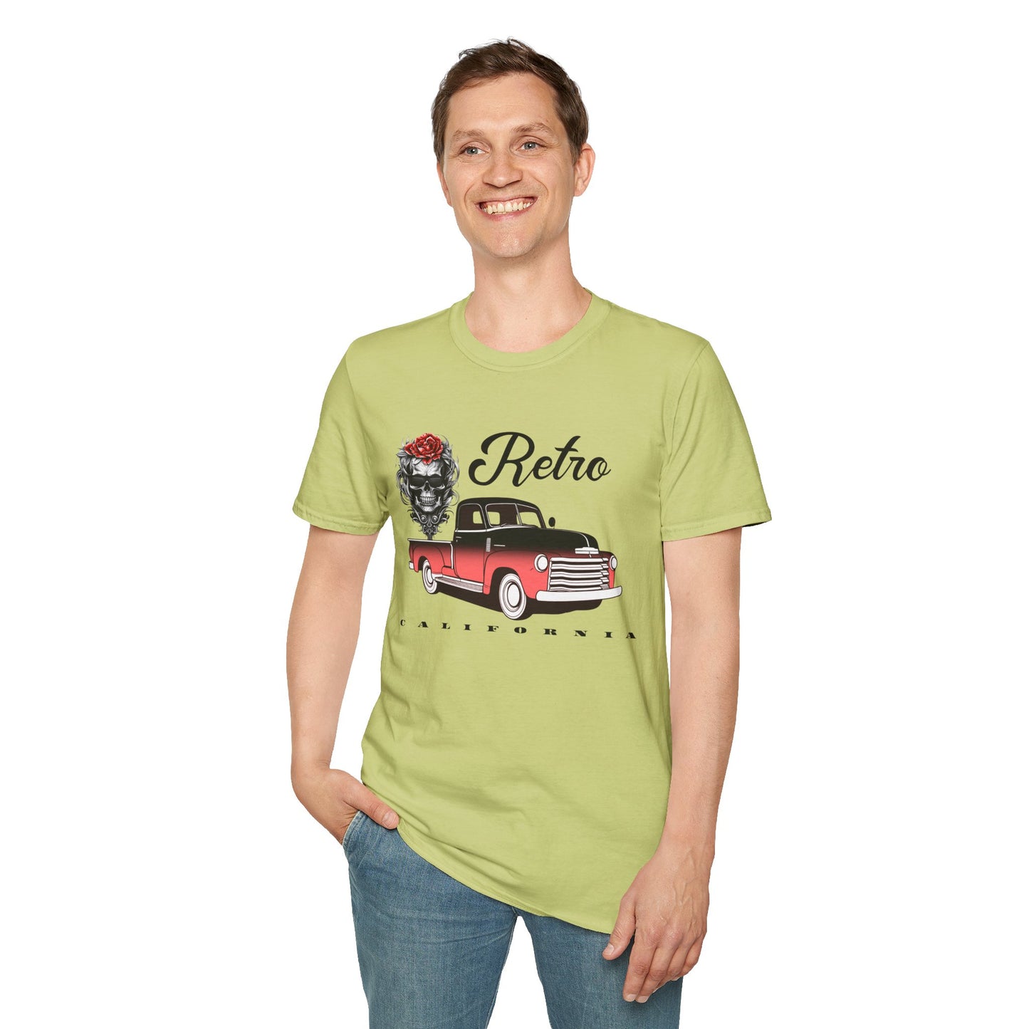 Retro T Shirt, Retro Design Shirt, Retro Art Tee Shirt, T-shirt with Retro Style