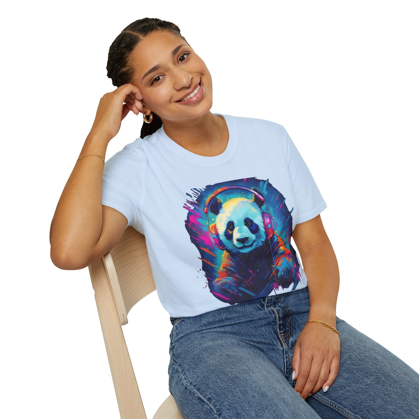 Animals Tees, Funny Animals Shirt, T Shirts with Funny Animals, T-Shirt with Panda, Panda Tees