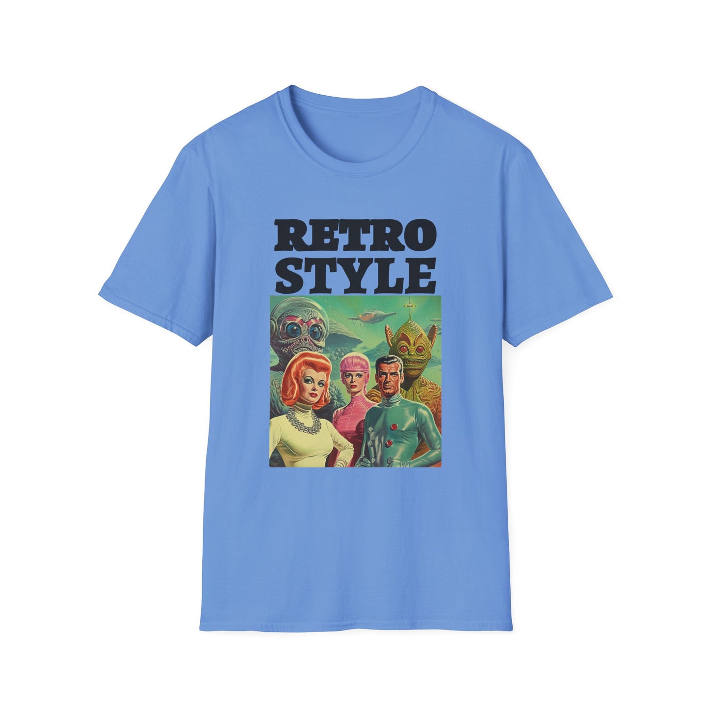 Retro T Shirt, Retro Design Shirt, Retro Art Tee Shirt, T-shirt with Retro Style