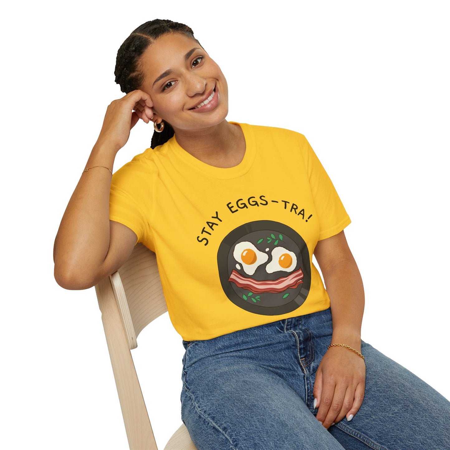 Food Tees, Funny Food T Shirts, Funny T Shirts, Bacon and Egg T Shirt, Egg and Bacon Shirt